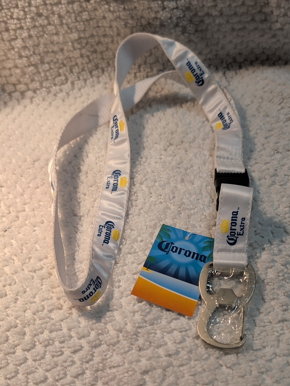 Corona Key Lanyard with Bottle Opener